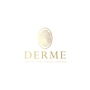 Derme logo zlat 1
